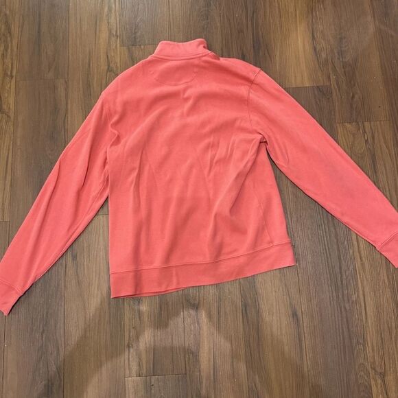 Vineyard Vines Coral Quarter-Zip Pullover Men’s size Small - Picture 4 of 7